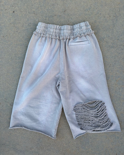 Grey and Black : 75% shorts