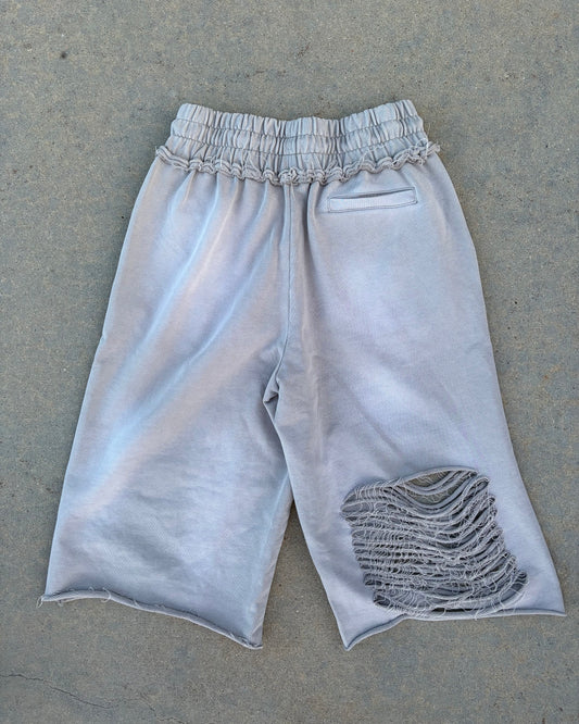 Grey and Black : 75% shorts