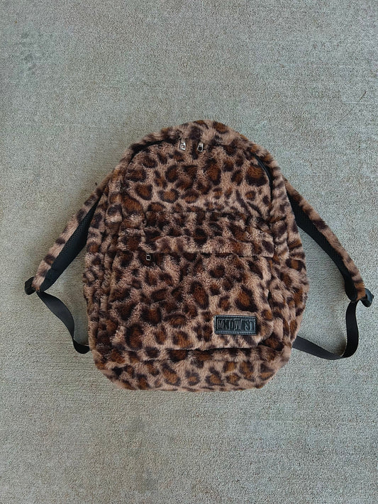 Brown : Leopard Bag